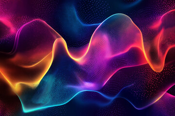 Abstract vibrant gradient amazing background