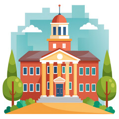 illustration of a city