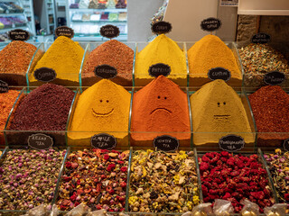 Istambul Turkey Spice market Food market