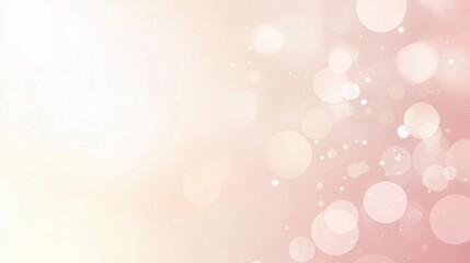 Enchanting festive background with soft pink bokeh lights, perfect for romantic designs. Ideal for holiday illustrations, party patterns, or elegant wallpapers
