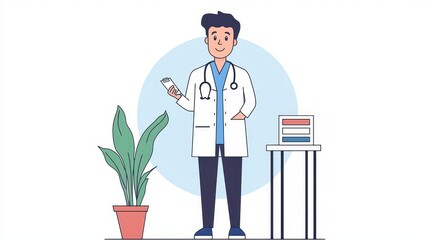 Patient looking relieved after doctor gives positive diagnosis, a warm trusting bond, doctor and patient, good news, trust