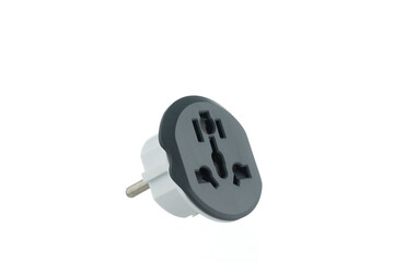 Universal Electrical Socket adapter plug on a white background.