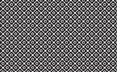 Black and white floral themed seamless batik pattern. elegant vector. Perfect for printing, design and textiles