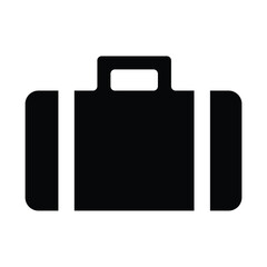 suitcase icon. travel and travel. outline design style. suitable for tourism, web and etc. vector design template