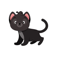Cute black cat for Halloween