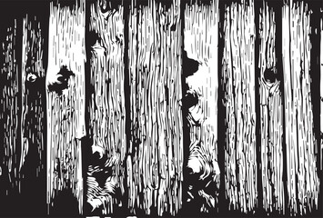 Old Weathered Rotten Cracked Square Timber Bollard, Bleached and Stained Blue, Vignette, Grunge Surface Texture Detail.