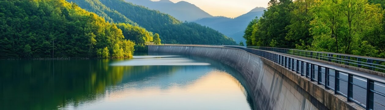 Climate-adaptive dam design to handle fluctuating water levels due to climate change, dam, resilient infrastructure