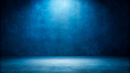 blur abstract soft blue studio and wall background
