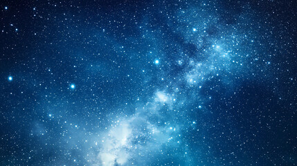 Fototapeta premium Starry night sky with stars, canvas texture. Starry Night Sky. Illustration