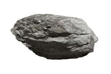 rock isolated transparency background.