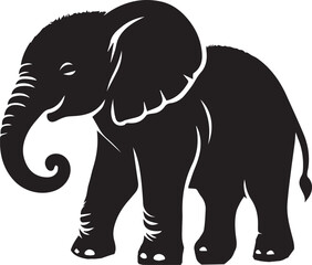 Elephant silhouette 3