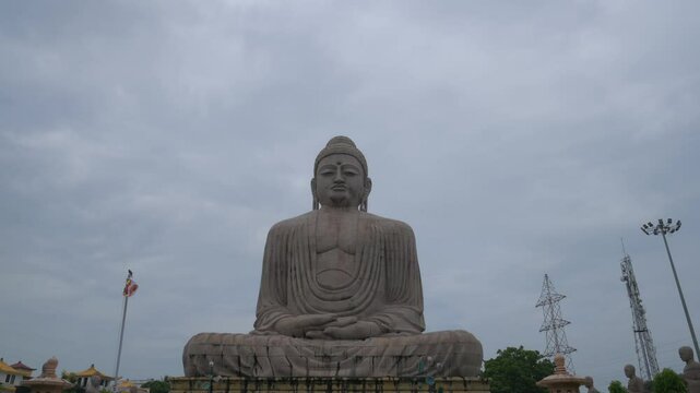 80 Feet Buddha, Bodh Gaya, Bihar, India