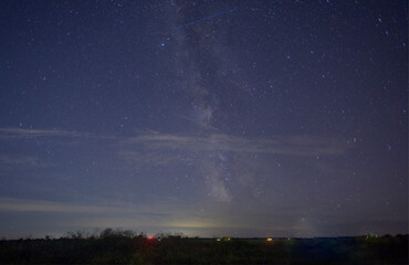 starry night sky