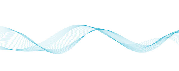 abstract blue wave background