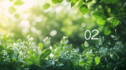 Plants produce oxygen through a process called photosynthesis, represented by the O2 icon. This oxygen is essential for life on Earth, providing fresh air for humans and animals. 
