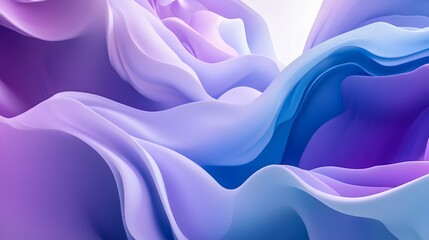 Obraz premium Abstract purple and blue shapes