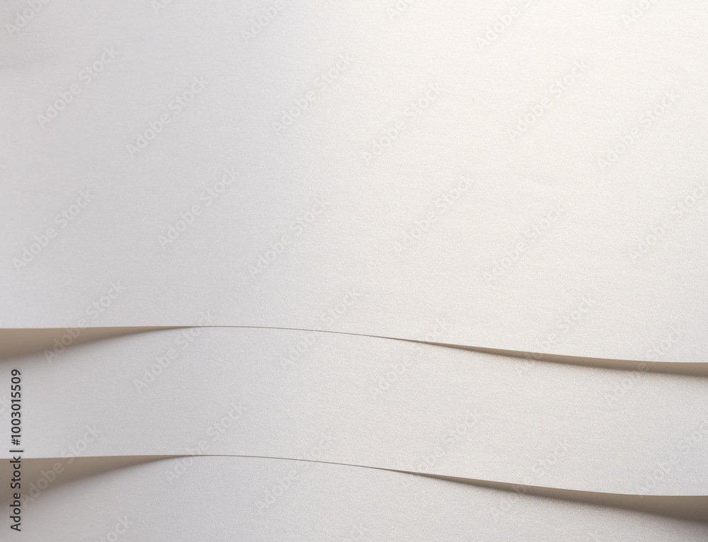 Aufkleber glittering white paper with a polished, satiny texture and silky surface. the bright, glowing gradie
