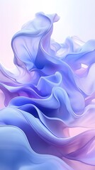 Obraz premium Abstract purple and blue shapes