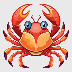 Crab  vector image illustration and artwork