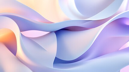 Obraz premium Abstract purple and blue shapes