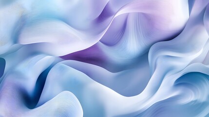 Abstract purple and blue shapes