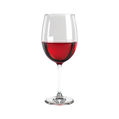 glass of red wine isolated on transparent background remove png, clipping path