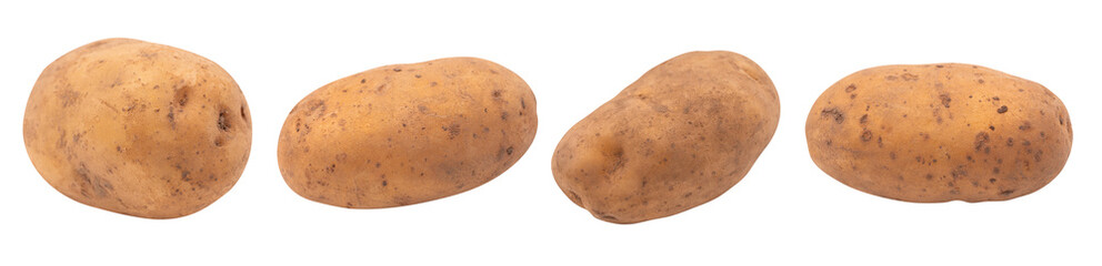 patata sobre un fondo transparente