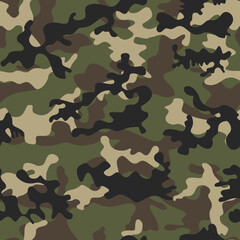 Fototapeta premium vector camouflage design, military uniform texture, street modern print