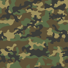 Fototapeta premium Army camo military design, background repeat, classic modern hunting print