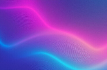 Neon colors flow, purple pink blue color gradient background, grainy texture effect, banner design