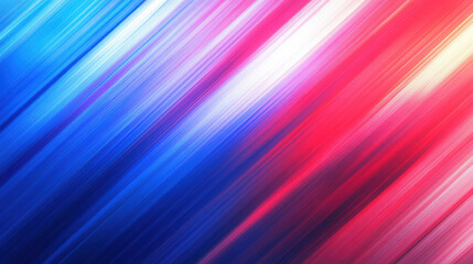 Fototapeta premium Vibrant streaks of color blend harmoniously in a dynamic abstract composition at dusk