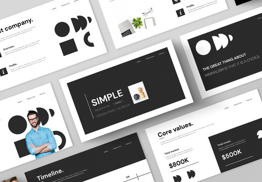 Minimal Business Presentation Template