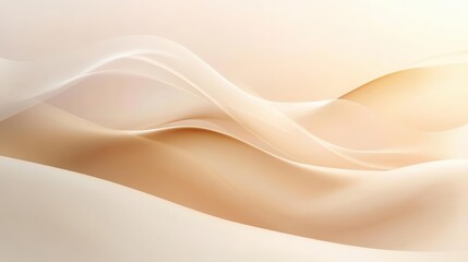 Obraz premium serene abstract background with soft interplay of light and shadow warm neutral tones creating gentle gradient perfect for minimalist product presentation