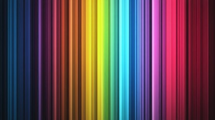 Obraz premium Vibrant fabric drapes in various colors illuminated by sunlight during the afternoon