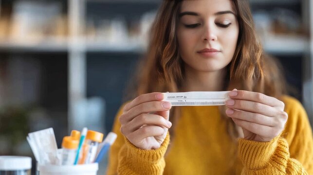 Medical concept: coronavirus testing.