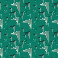 Abstract modern square colorful geometric pattern background seamless repeating pattern stripes backdrops vector illustration flat design for wallpaper or background or Fabric EPS 10