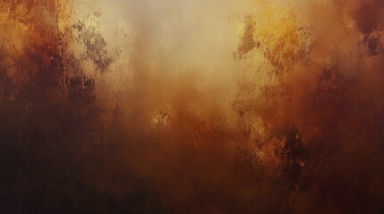 Abstract warm-toned texture resembling a sunset with soft, blended hues of orange and brown