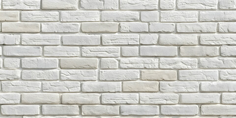 Fototapeta premium White Brick Wall Texture 