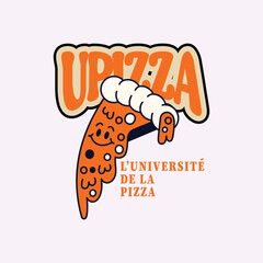 Restaurant logo design. Pizza logo design.