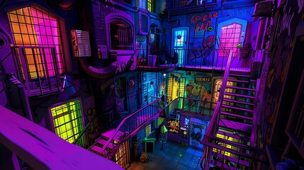 Begin an exciting journey through futuristic landscapes, teeming with technological innovations.