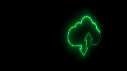 Cloud computing server mobile access storage symbol digital abstract concept  Cyber technology and computer background 3d object - Powered by Adobe