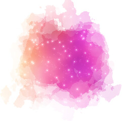 Bright Pink Starry Sky Texture Splash