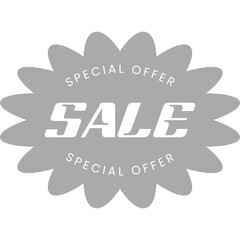 Sale icon badge. Special offer discount tags. Coupon shape templates design. Cyber monday sale discounts. Black friday shopping icons. Best ultimate offer badge. Super discount icons. Vector icons