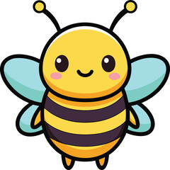Bee vector  illustration