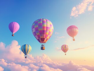 Obraz premium hot air balloon