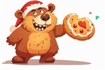 A Mischievous Animal and Cookies