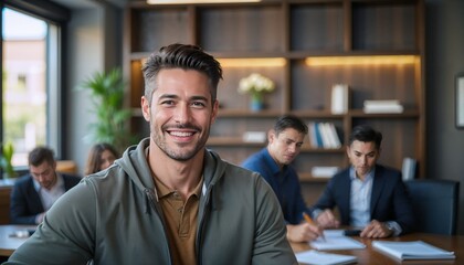 Inclusion, diversity and portrait of business people in office for teamwork, support and happy. Smile, collaboration and inclusive with group of employees for mission, commitment and mindset