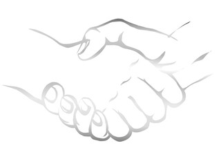 Capture the essence of trust and collaboration with our sleek PNG handshake shiny silver outline. Perfect for business presentations and communication graphics! 🤝 #business #partnership