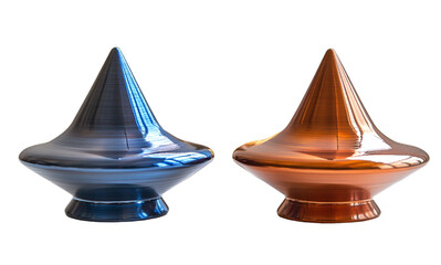 Fototapeta premium a close-up of a spinning top. 