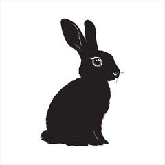 rabbit with a background